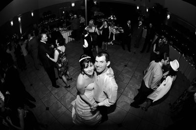 Palm Event Center First Wedding Dance with Bride and Groom