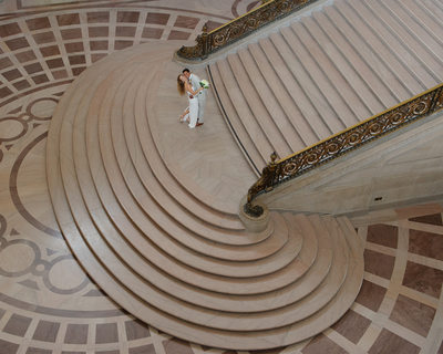 San Francisco City Hall Wedding Photographer - Just Married