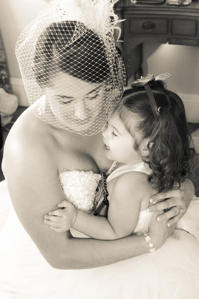 Berkeley City Club Wedding Photography - Bride with Daughter