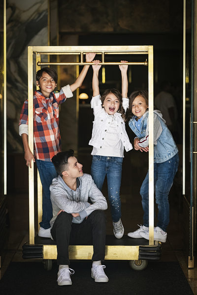 Viceroy Hotel New York  Advertising Campaign with Kids