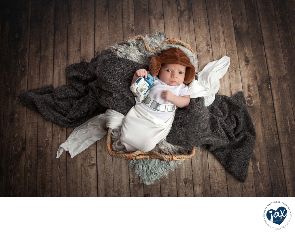 Star Wars Baby Photography By Christy Whitehead
