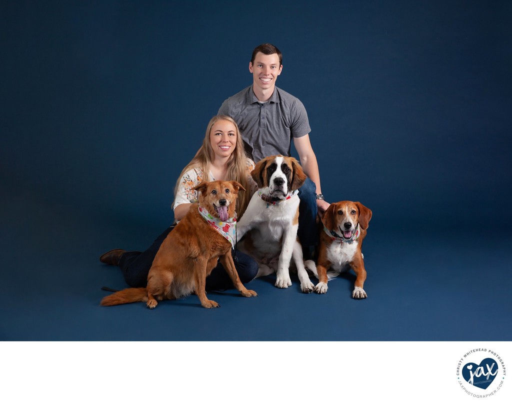 Family Photo with Dogs JAX, FL