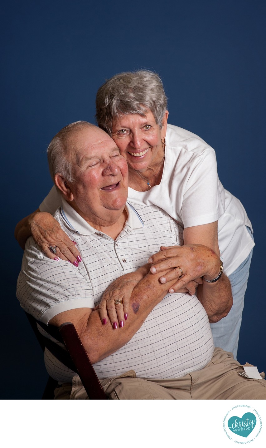Grandpa and Grandma Photo Shoot Florida 