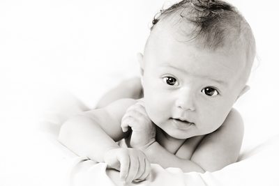 Baby Boy Black & White Photo shoot JAX