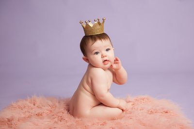 Little Queen Baby Girl Photo Shoot JAX Florida 