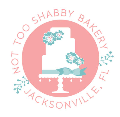 Print Pink With Blue Cake Logo 