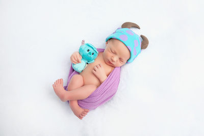 Baby Sleeping Photo Shoot JAX Florida Photography 