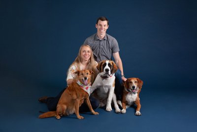 Family Photo with Dogs JAX, FL