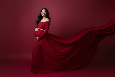 Indian pregnant mother photo shoot