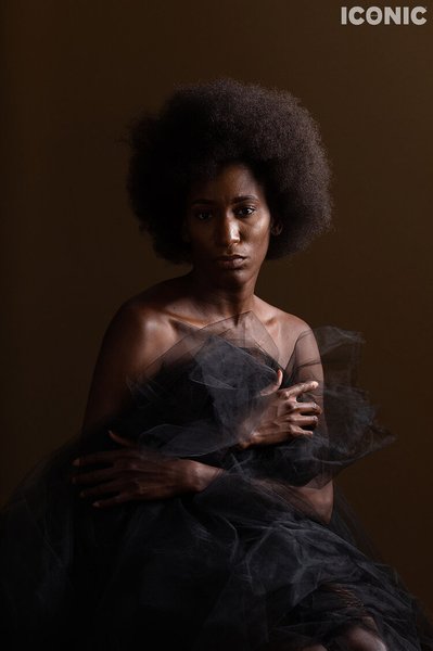 Awarded Fine-art Portrait of a beautiful black woman
