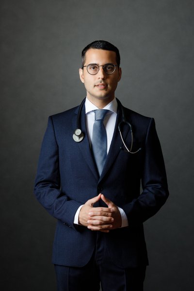 Professional Portrait of a Doctor in Houston