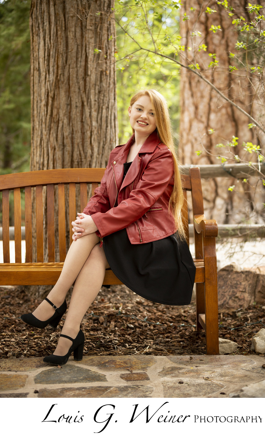Big Bear High School Senior Female Portraits High School Seniors