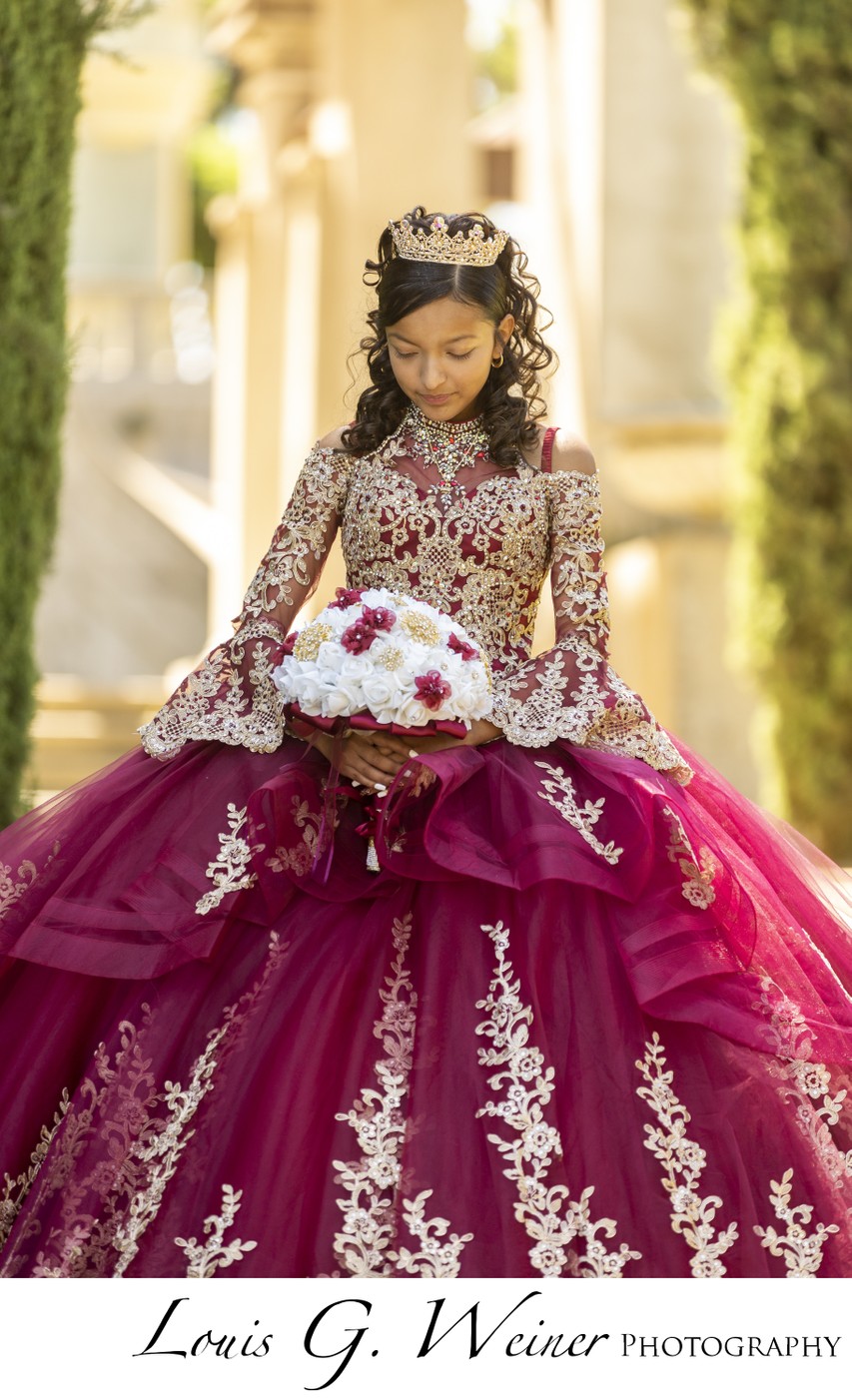 Quinceanera at Kimberly Crest Manor and gardens