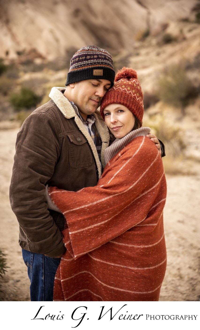 Desert family portraits with Louis G Weiner Photography