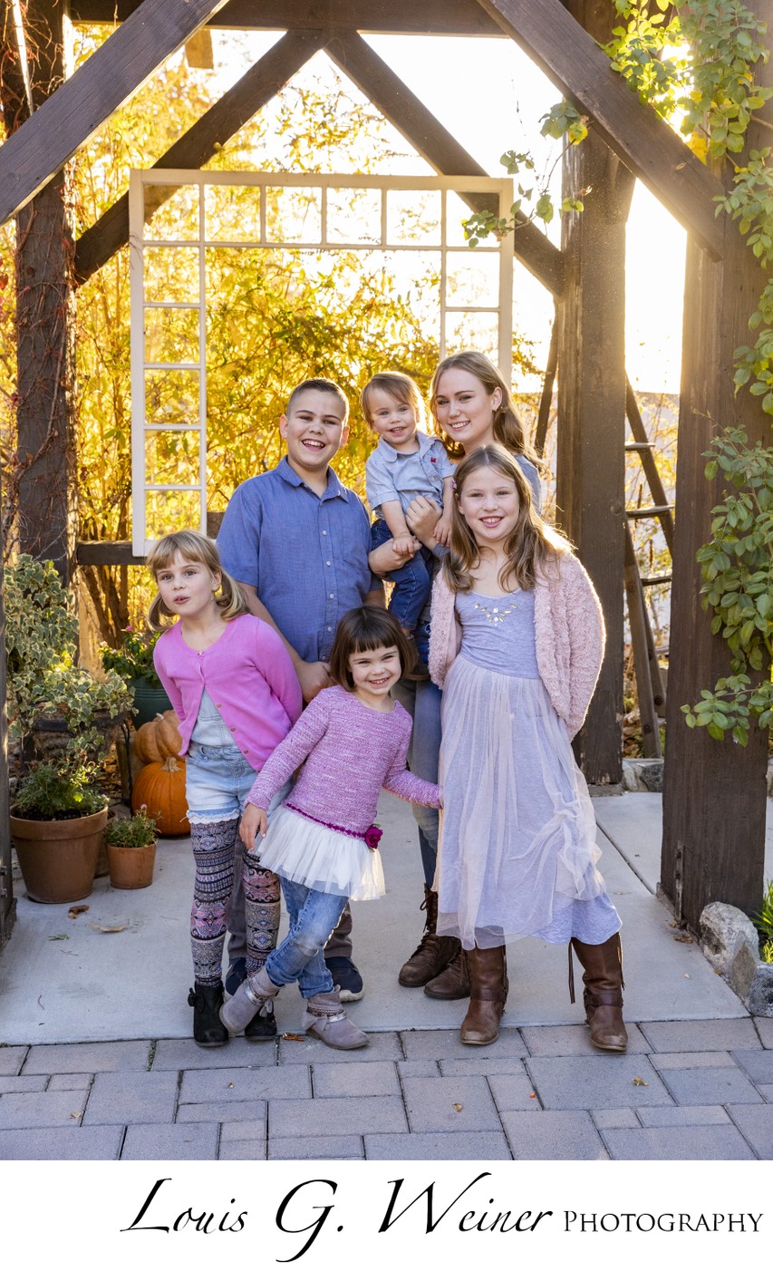 Family Portraits at The Homestead in Oak Glen by Louis G Weiner Photography