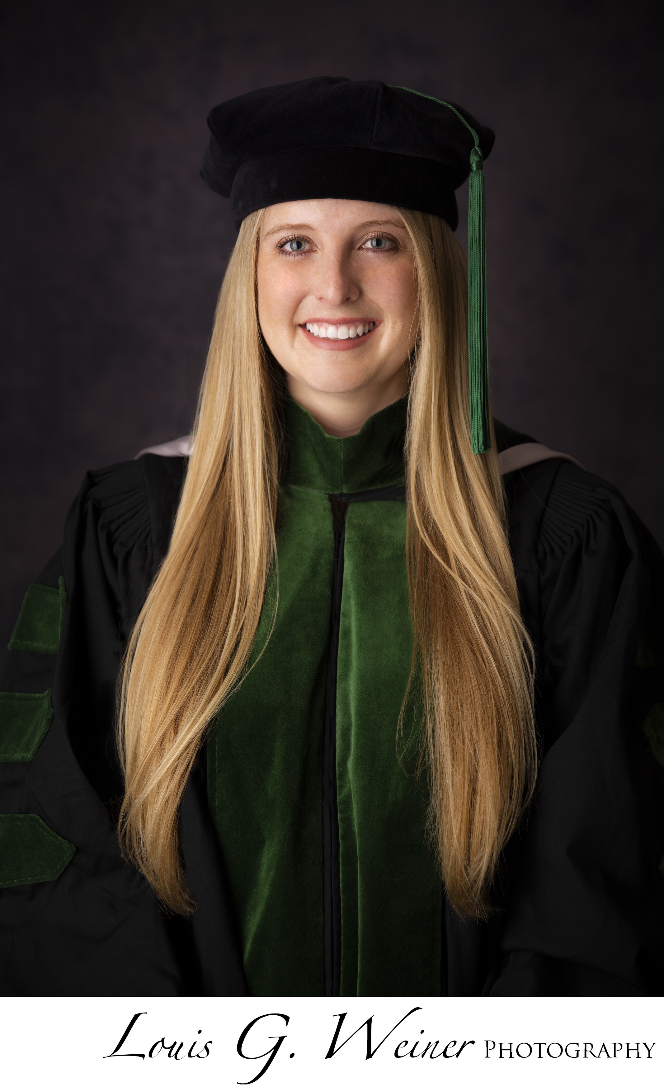 Newly Graduated Female Doctor College And High School Seniors Louis G Weiner Photography