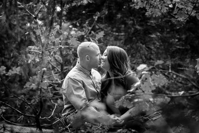 Pine Rose Fall Engagement session