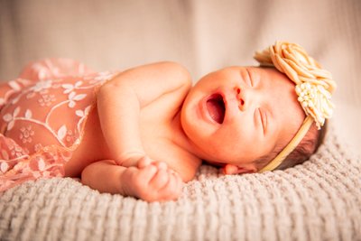 Joyful Newborn Photography session in Fontana