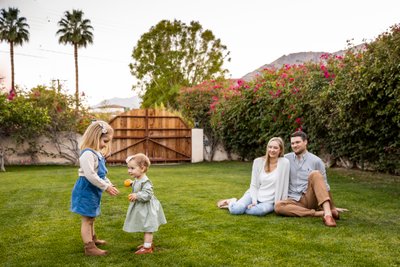 Palm Springs Family Portrait Louis G Weiner Photography