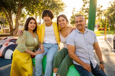 Family Portraits in Fontana, Louis G Weiner Photography