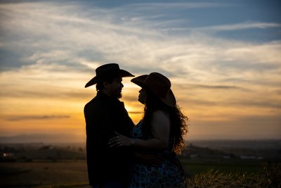 Sunset Engagement session in Rancho Cucamonga, CA