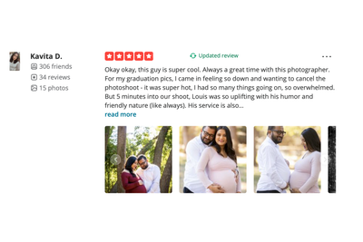 Maternity photography review