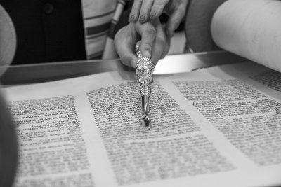 Bar Mitzvah Reading the Torah