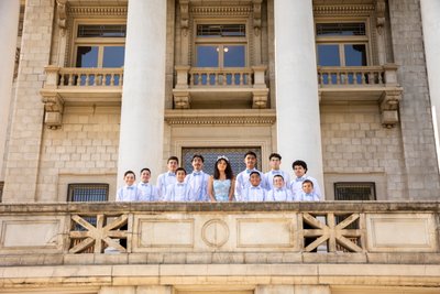 Quinceanera Photography Group Photograph