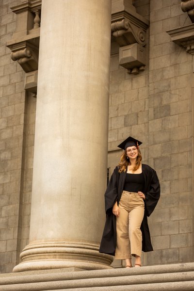 College Graduation portrait