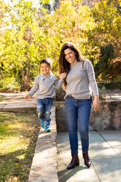 Mother and son Portrait photography