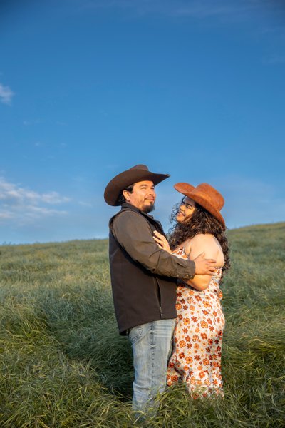 Cowboy Engagement session in Riverside CA