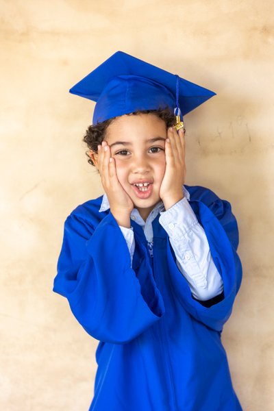 Middle school graduation for this young man at Smiliy Library. Louis G Weiner Photography
