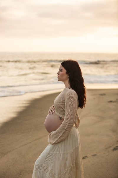 Laguna Beach Maternity Photography by Louis G Weiner
