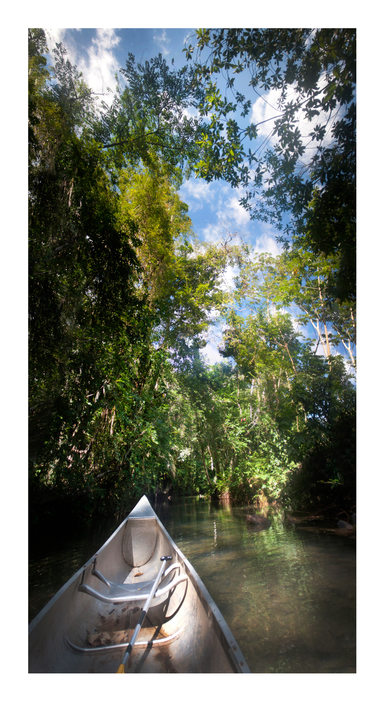 Canoeing Belize Travel Photography