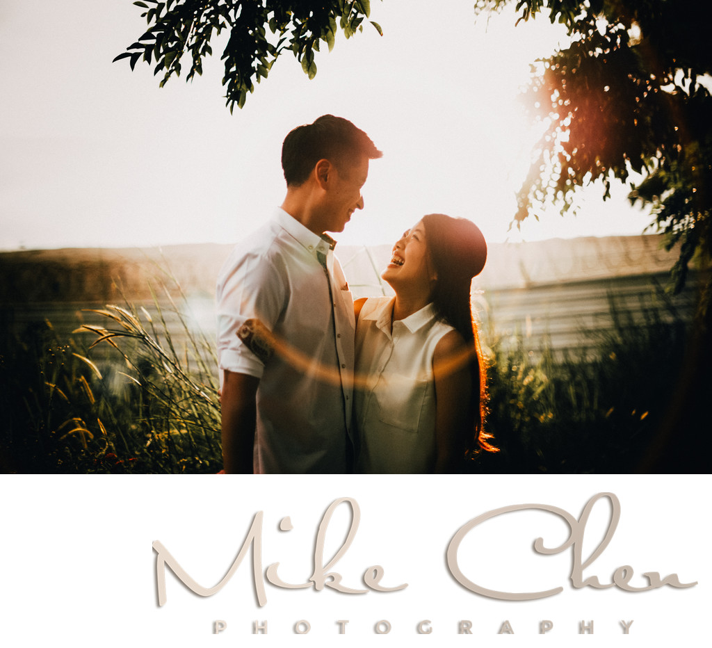 Pre Wedding Photography Singapore Lalang Field