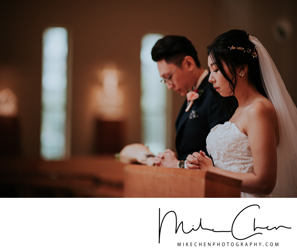 Best Church Wedding Photographer in Singapore