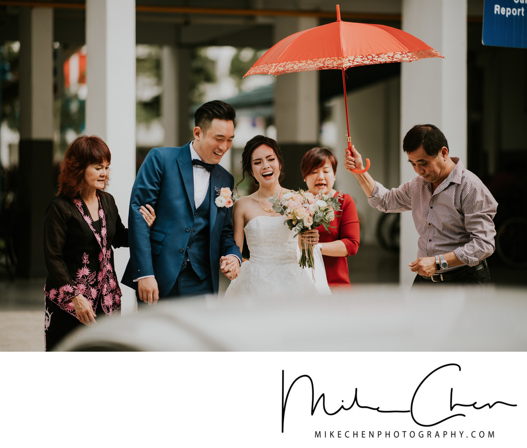 Actual Day Wedding Photo Singapore