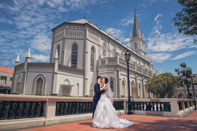 Chijmes Wedding Photography in Singapore