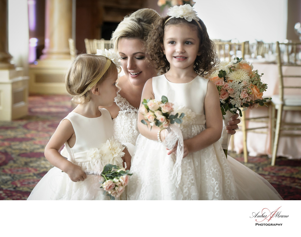 Flower Girls and Bride- Lucien's Manor