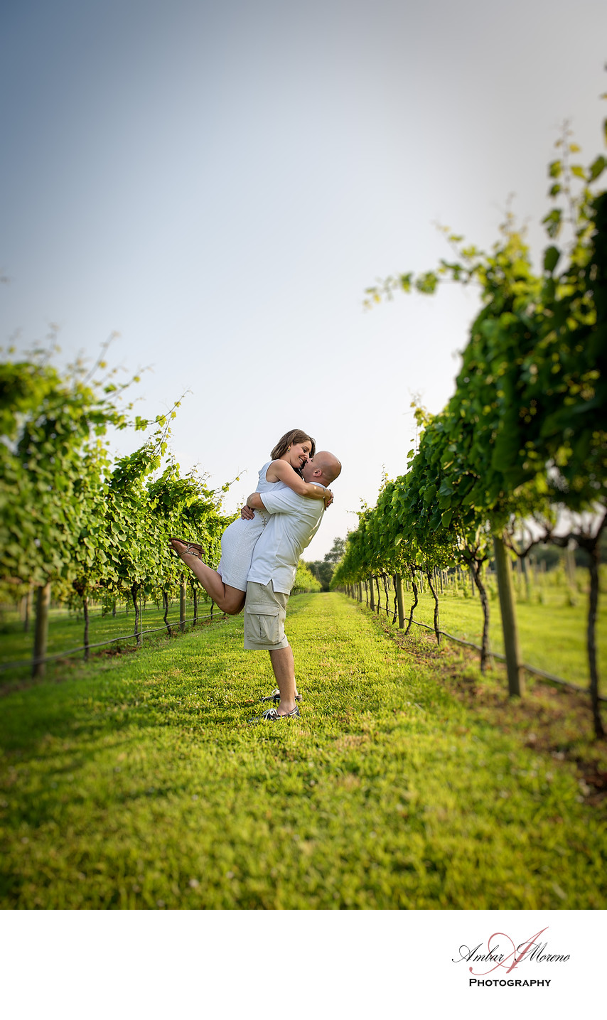 Willow Creek Winery Engagement Image