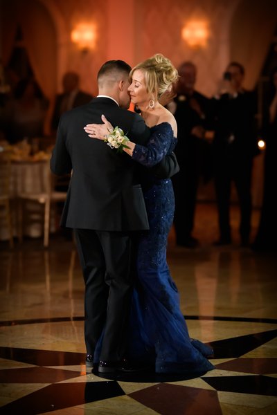 Mother and Son dance at the Merion