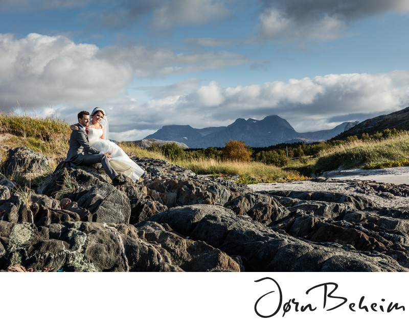 Fotografering av bryllup i Bodø. Bryllupsfotograf nord