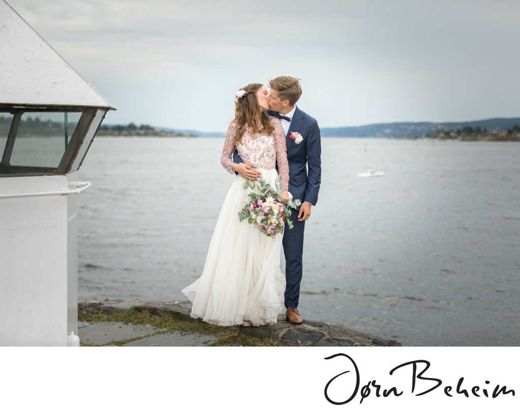 Bryllupsfotografering på Bygdøy, Fram Museum