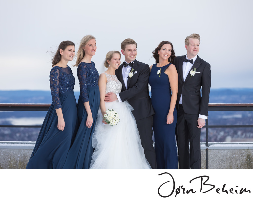 Bryllup med utsikt over Oslo - bryllupsfotograf beheim