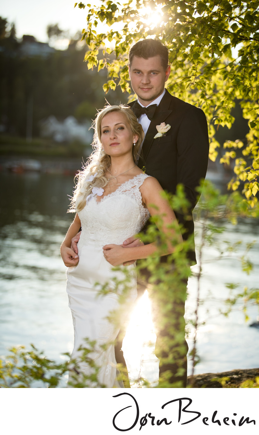 Stilfulle bryllupsbilder - Bryllupsfotograf Jørn Beheim
