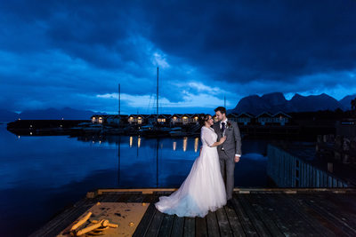 Bryllupsbilder på Kjerringøy, Bodø