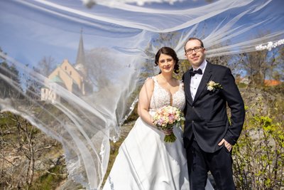 Bryllup i Larvik Kirke