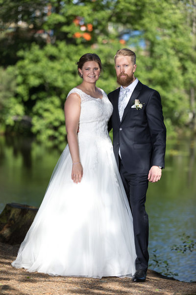 Klassiske bryllupsbilder i Sandefjord. Fotograf Beheim