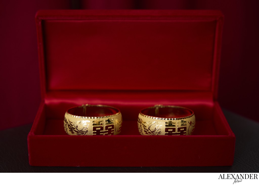 Detail Photo of Julie's Chinese Golden Bracelets
