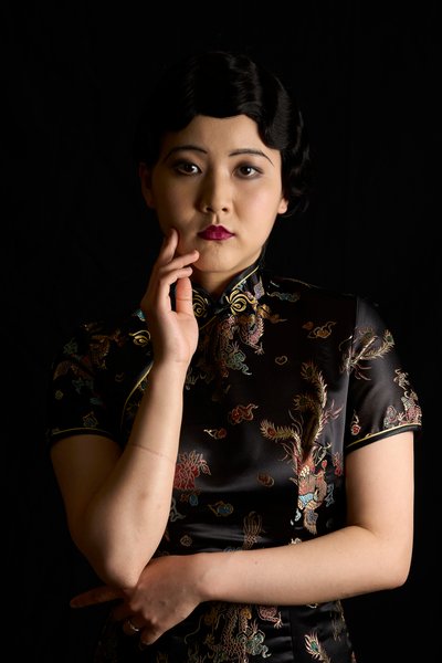 1920s Asian Glam styled by Emily Zhang